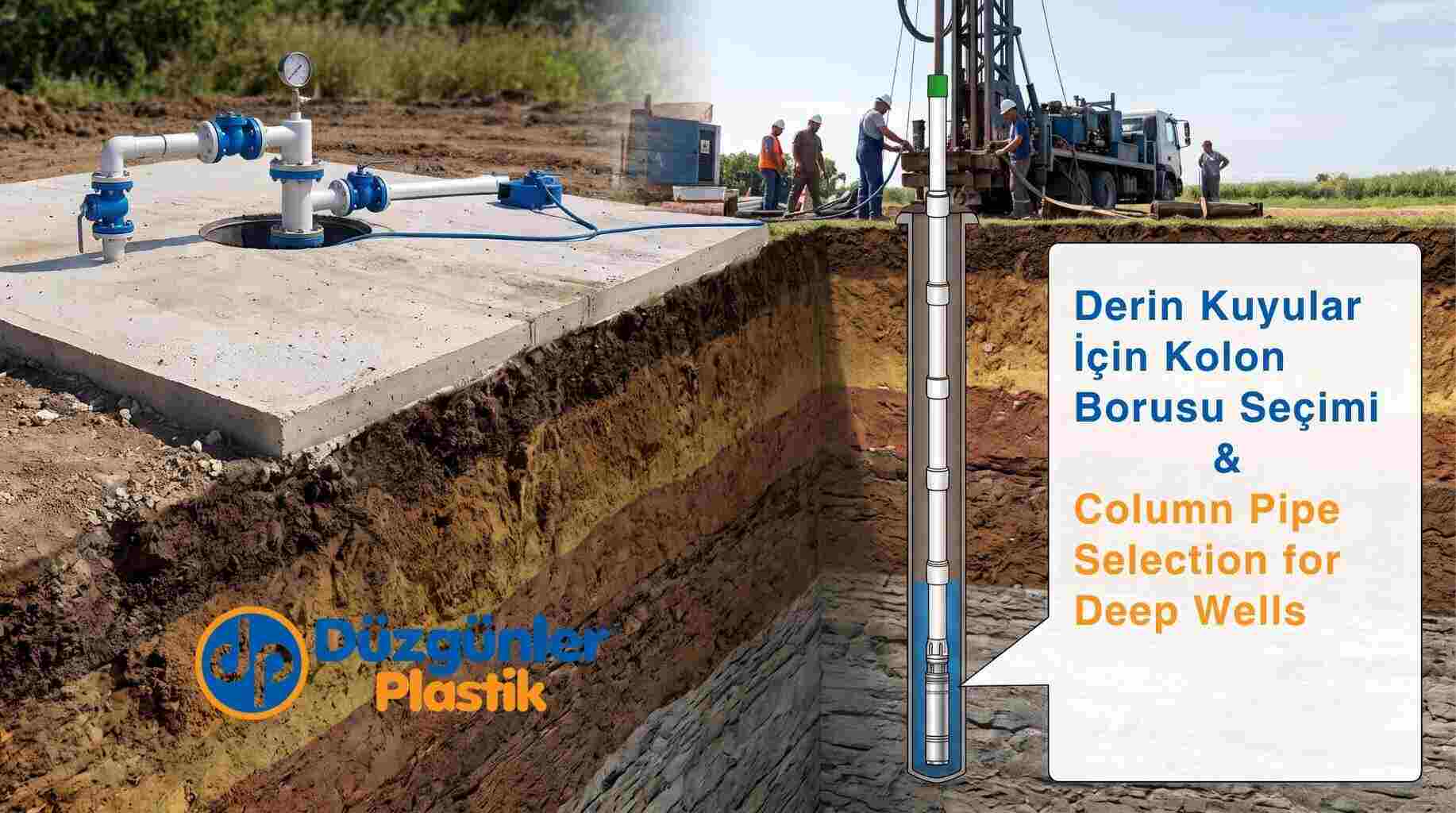 Column Pipe Selection for Deep Wells