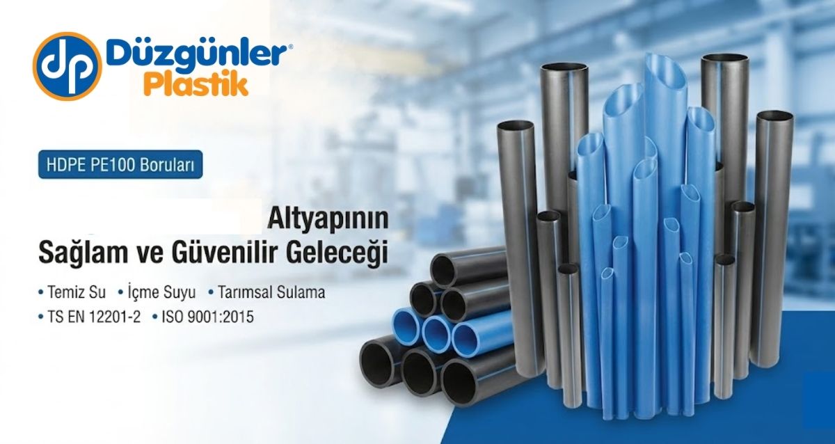 Düzgünler Plastik HDPE PE100 Boruları