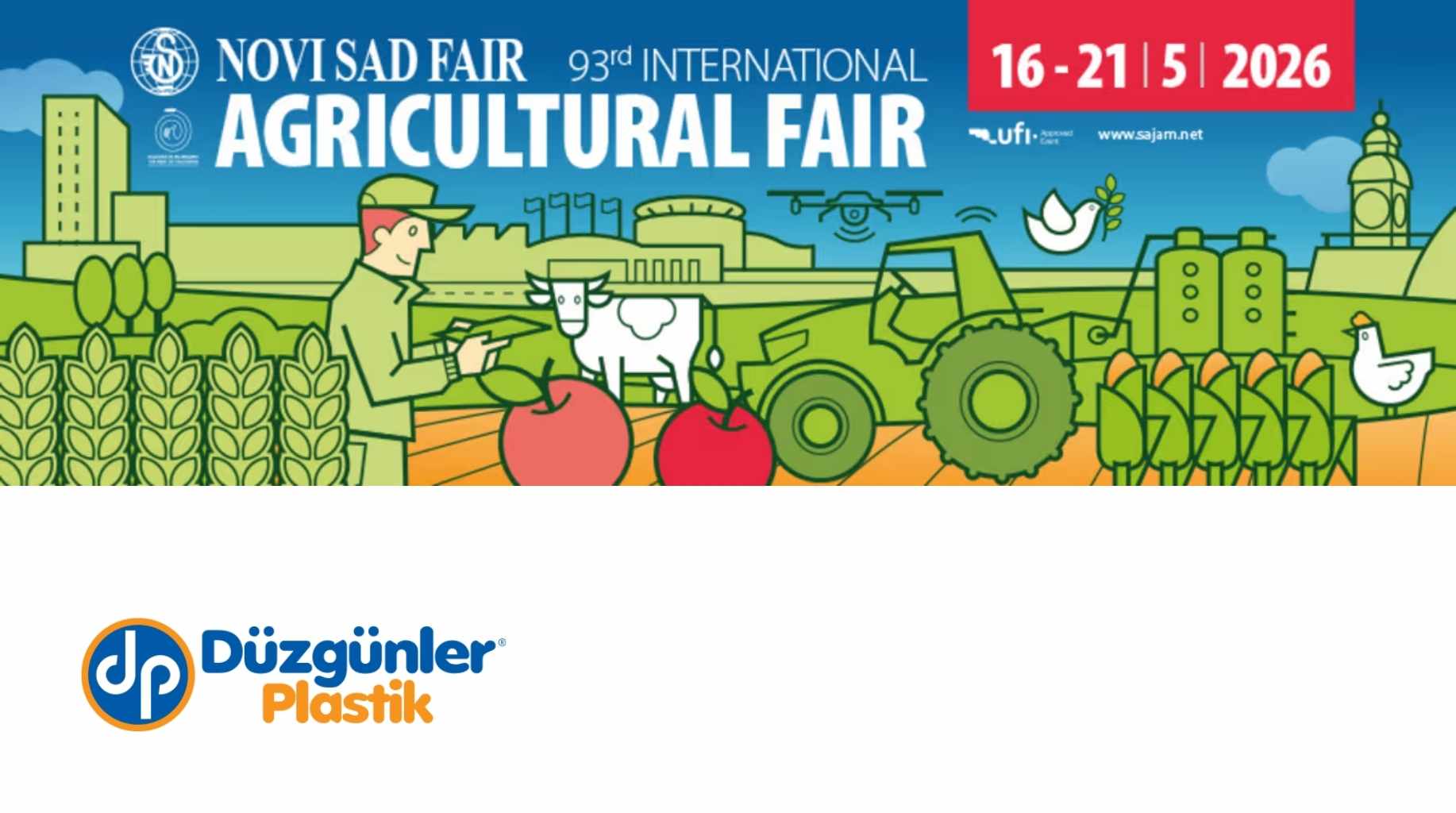 Düzgünler Plastik is at Serbia Novi Sad 93rd International Agricultural Fair