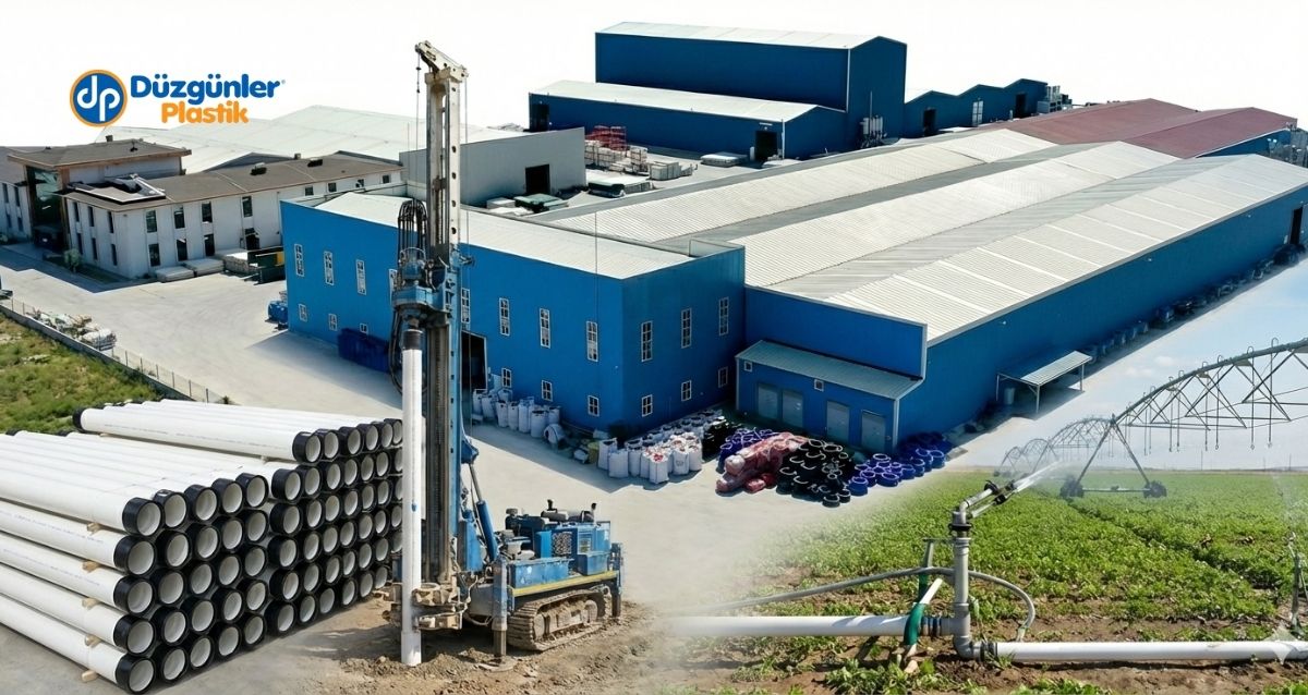 Düzgünler Plastik'ten Sektöre Yön Veren U-PVC Kolon Boruları