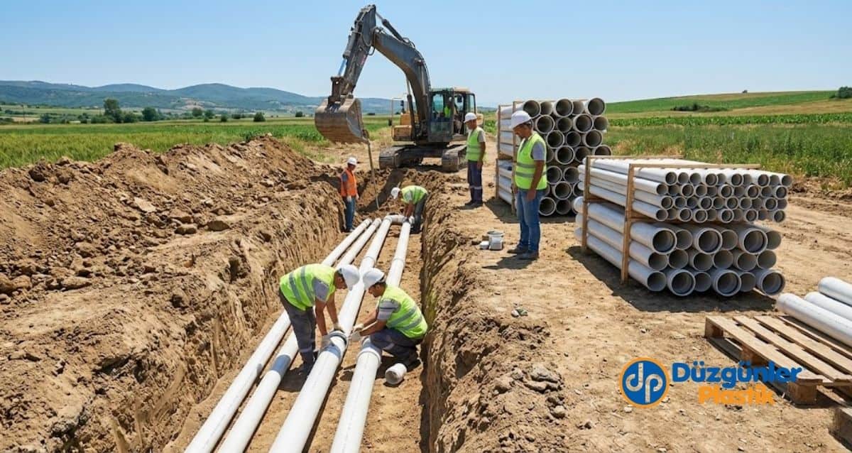 Altyapının Güvenli Hattı ve Basınçlı Temiz Su Boruları Teknolojisi