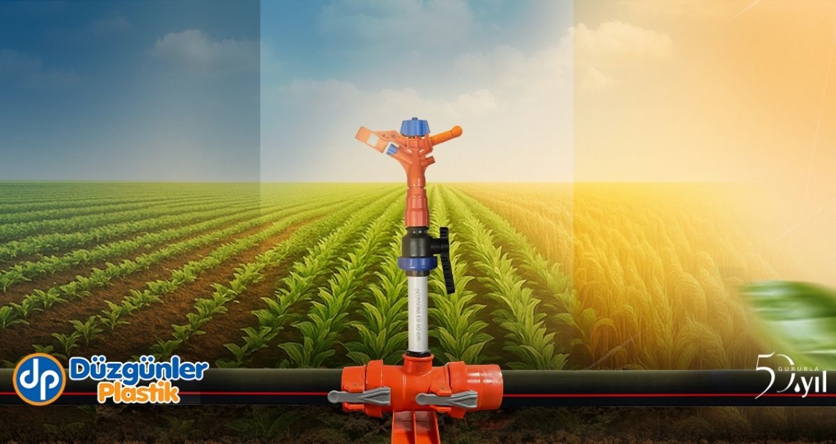 Tarımsal Sulamada Sürdürülebilirlik ve Mandallı Yağmurlama Boruları